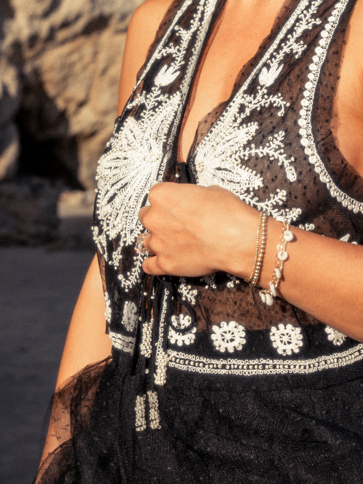 Puka Luxe Bracelet or Anklet