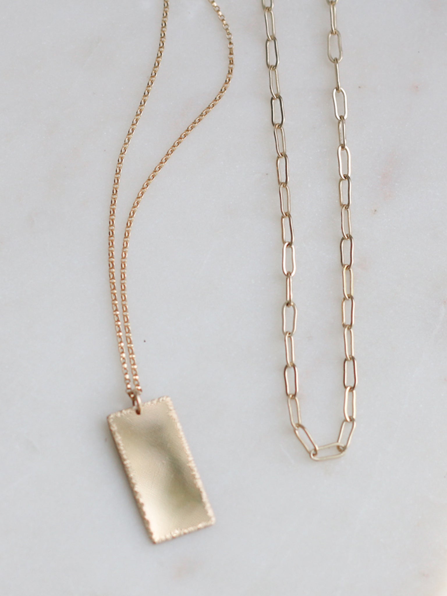Large Link Chain Necklace