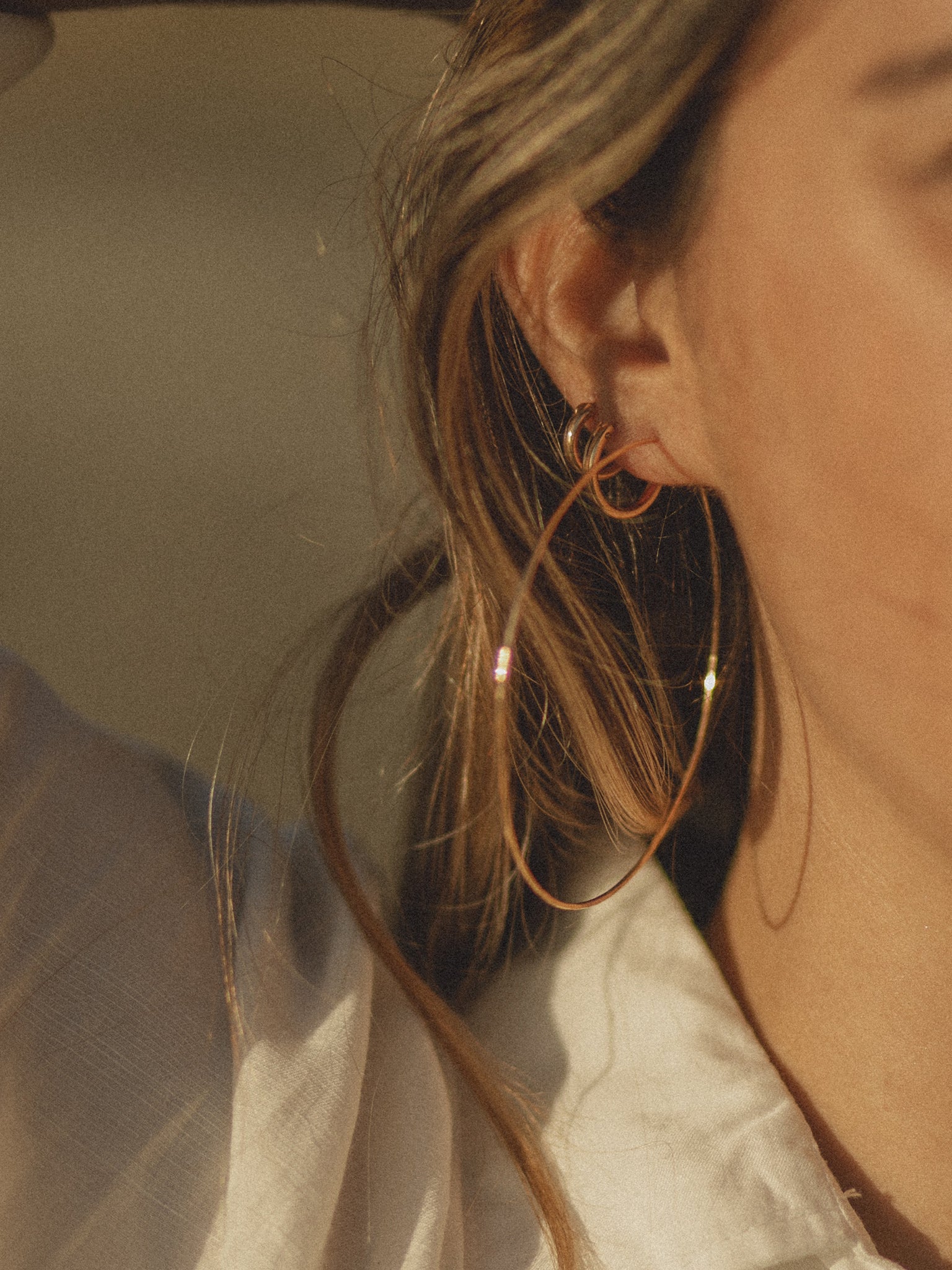 Hammered Hoops