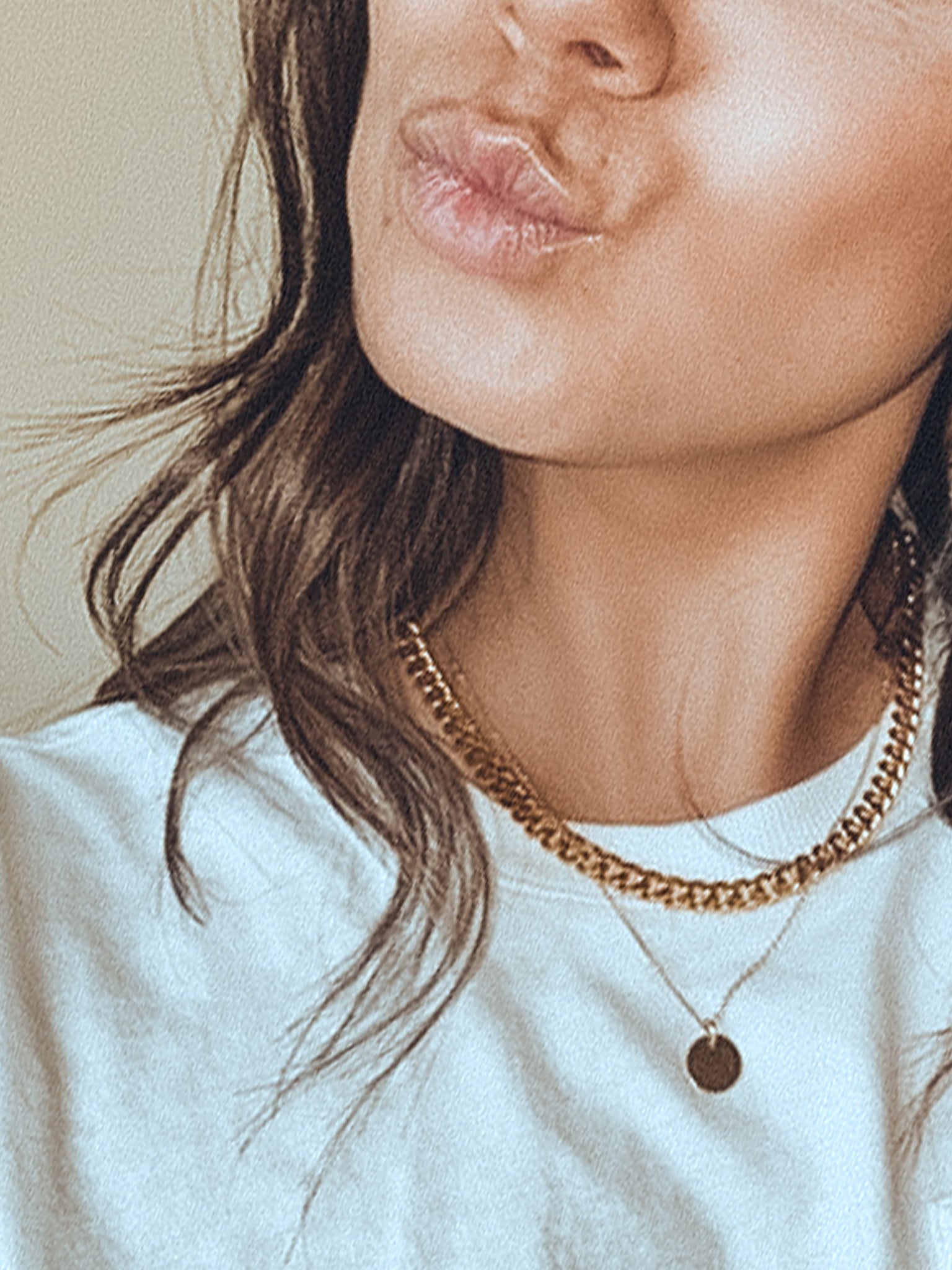 Chunky Curb Chain Necklace