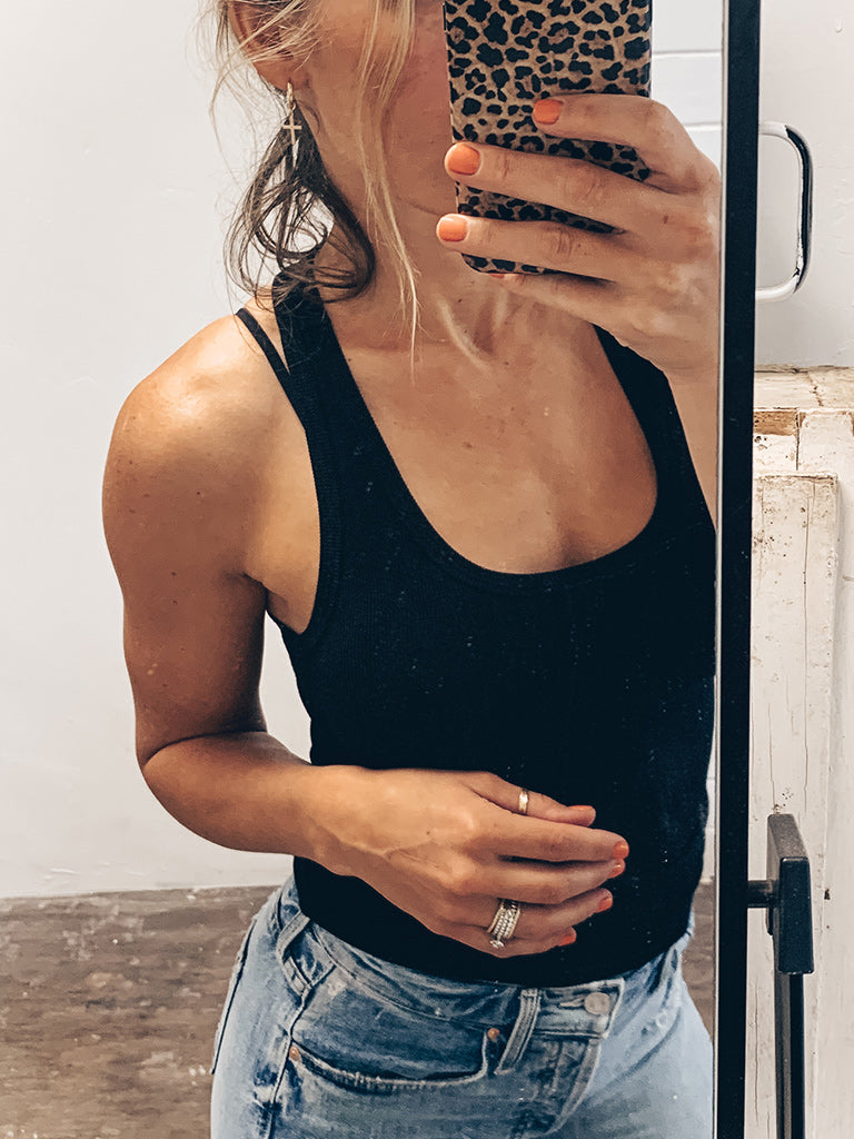 Cross Me Mini Hoops