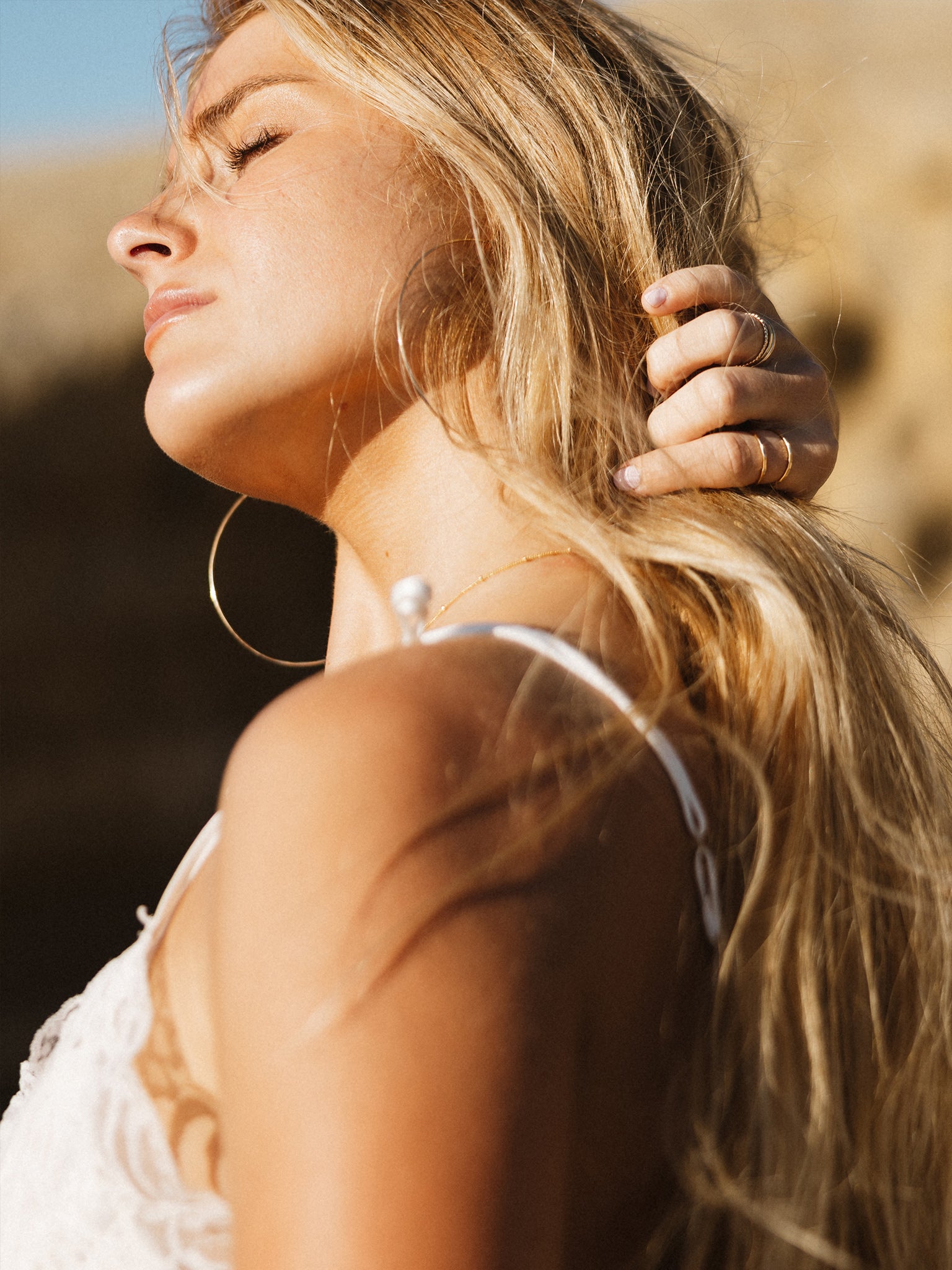 Hammered Hoops