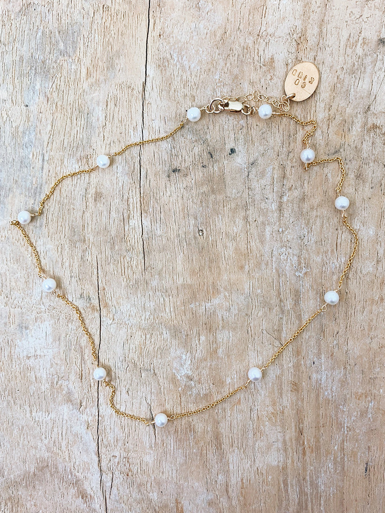 Ball Pearl Necklace