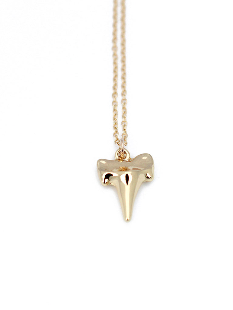 Dipped Shark Tooth Necklace