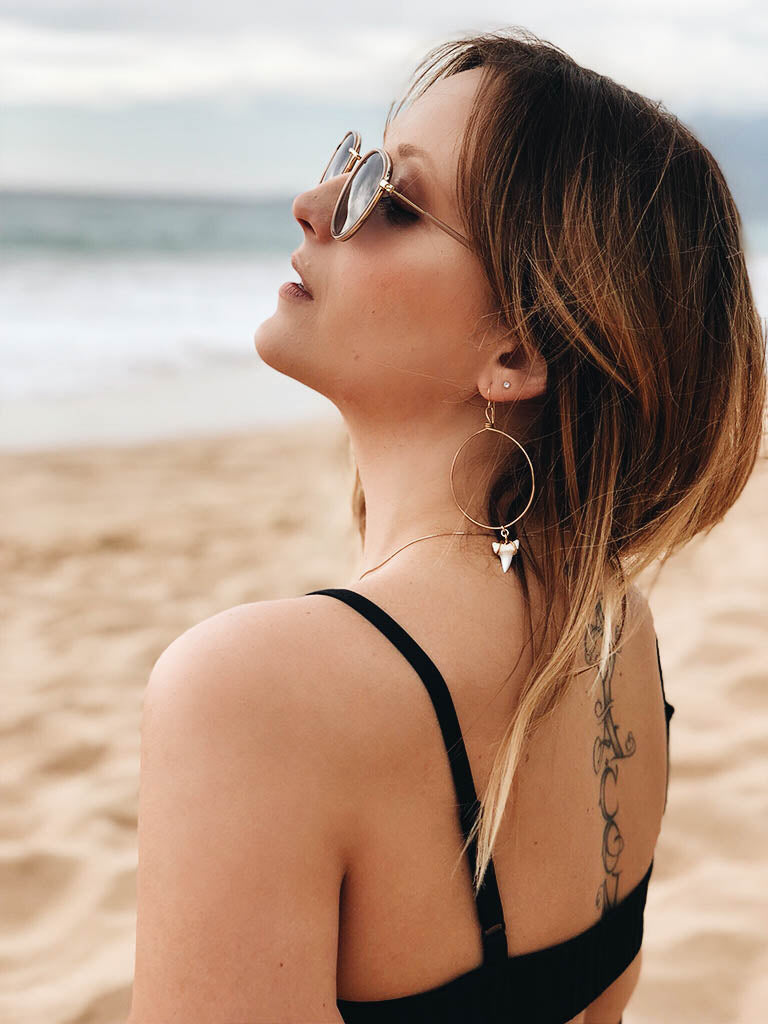 Shark Tooth Hoops