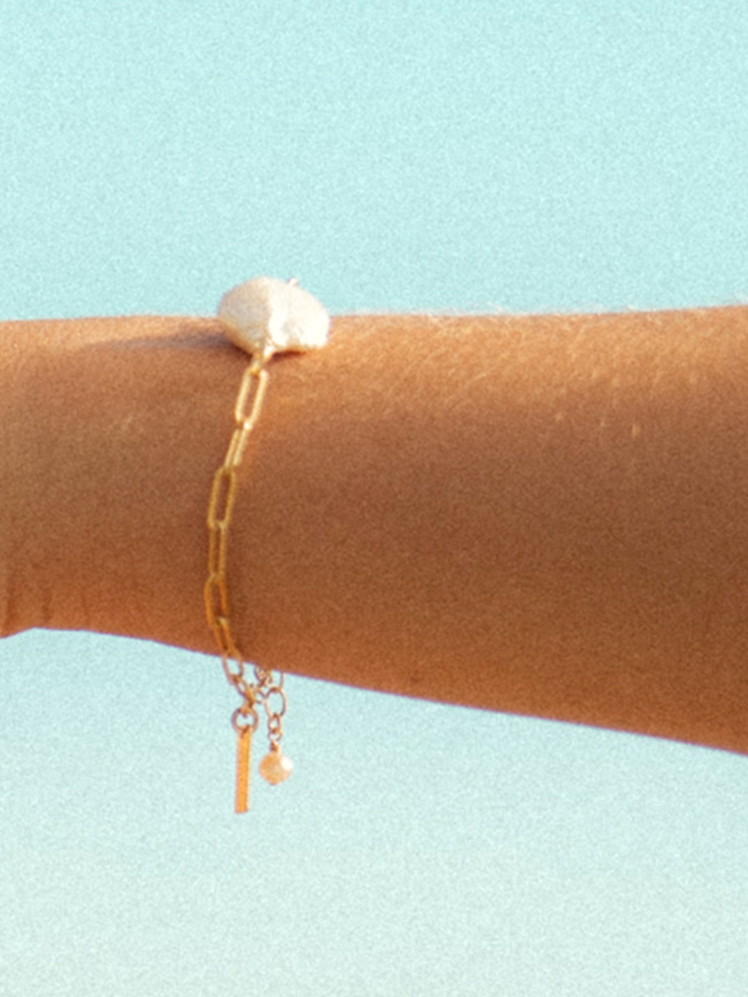 Linked Up Pearl Bracelet