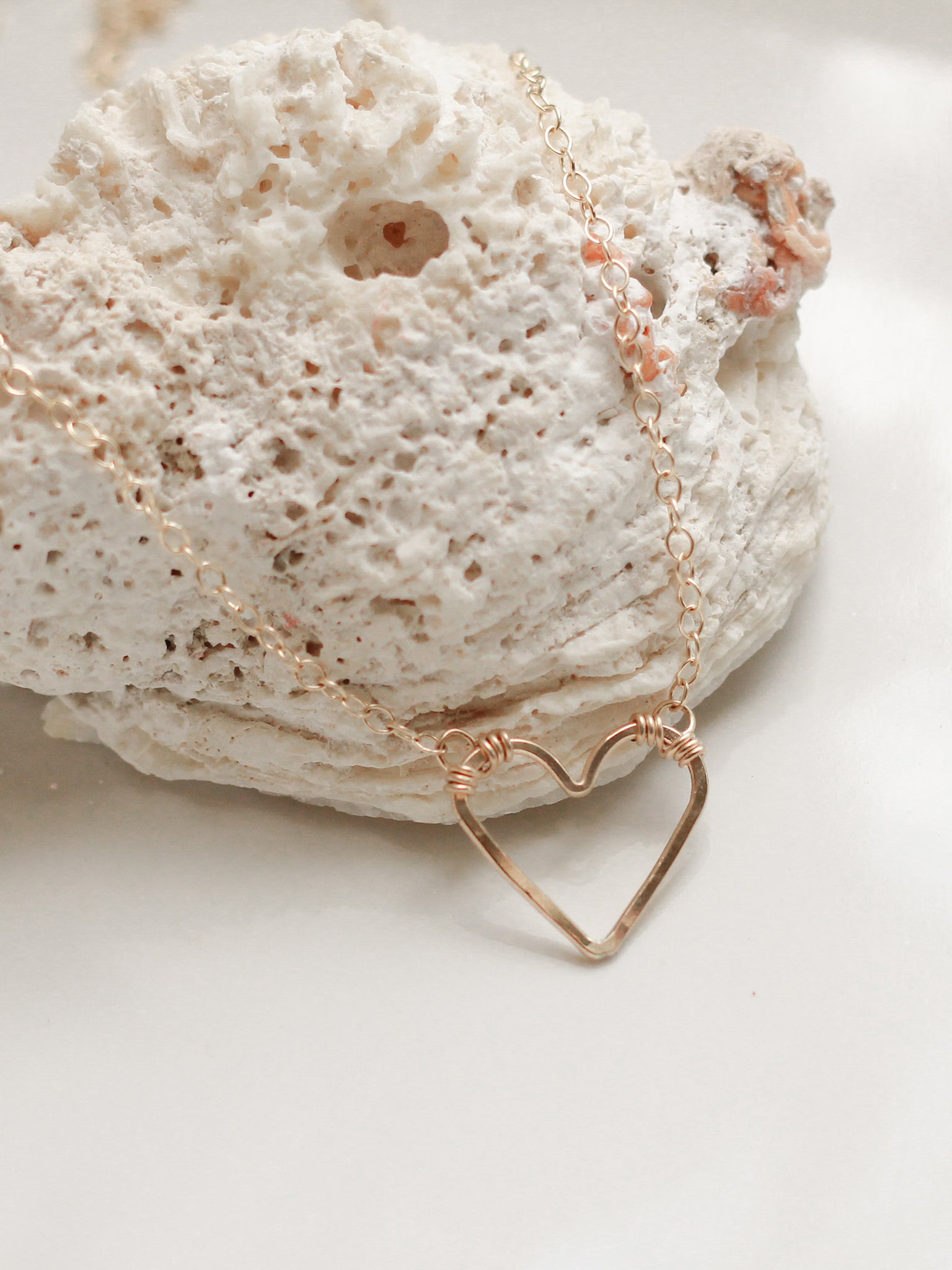 Wrapped Heart Necklace