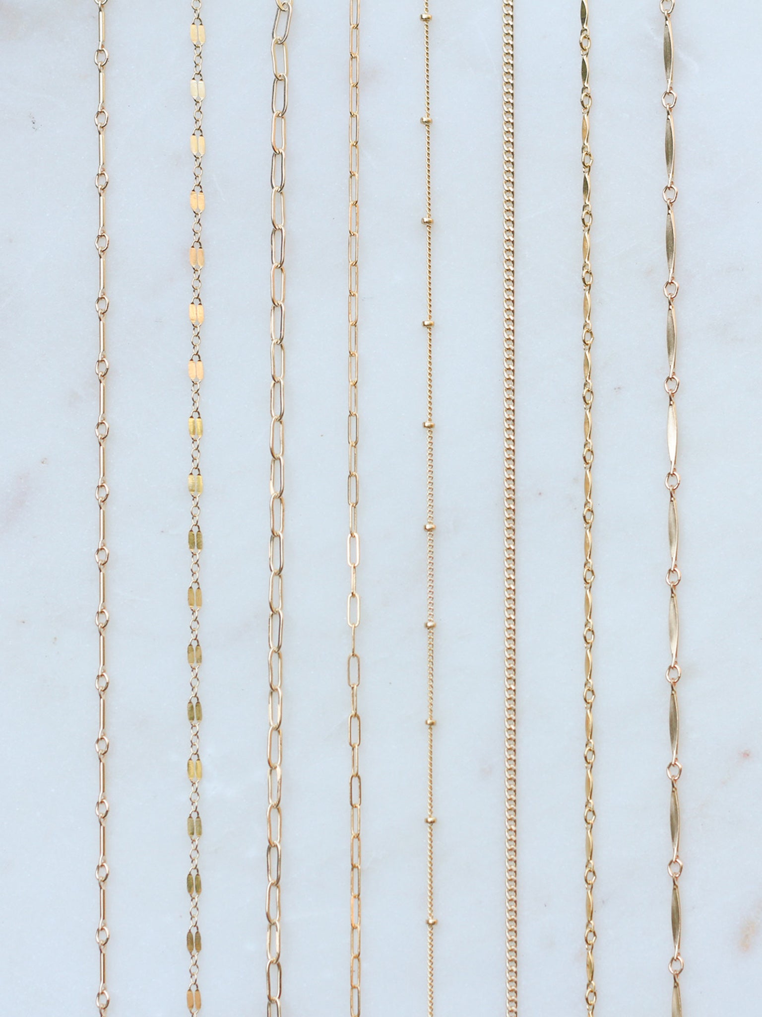 SMALL MARLENA CHAIN NECKLACE