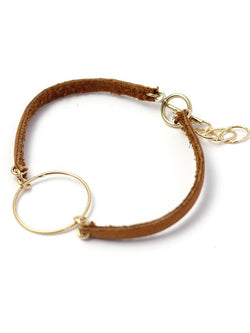 Minimalist Leather Bracelet