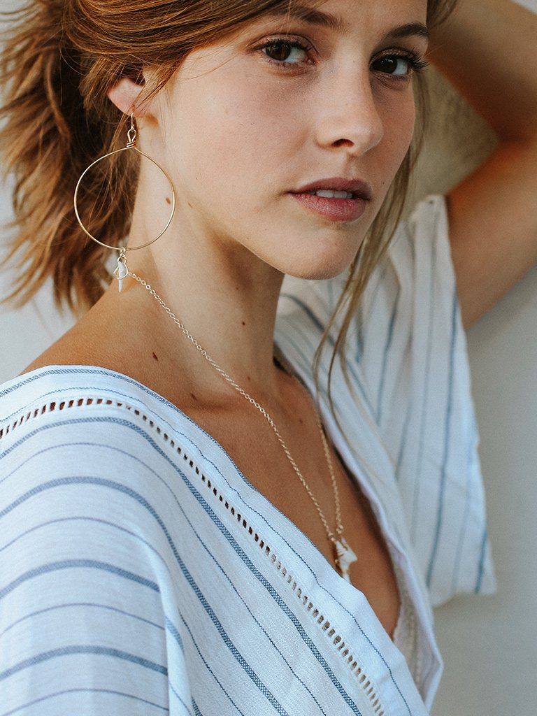 Shark Tooth Hoops