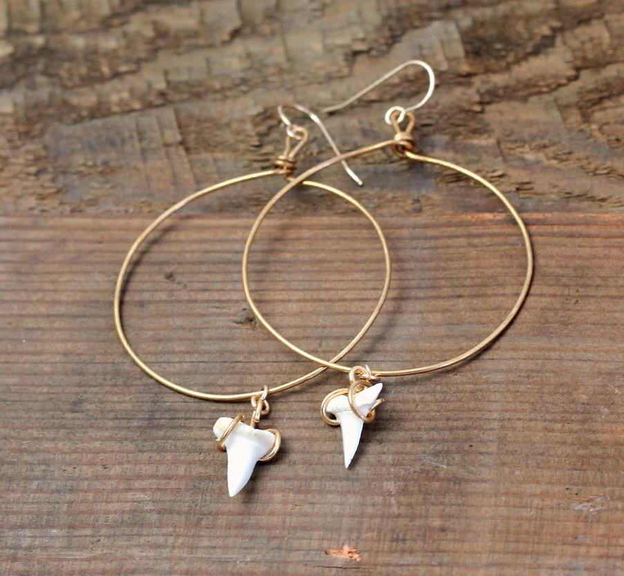 Shark Tooth Hoops
